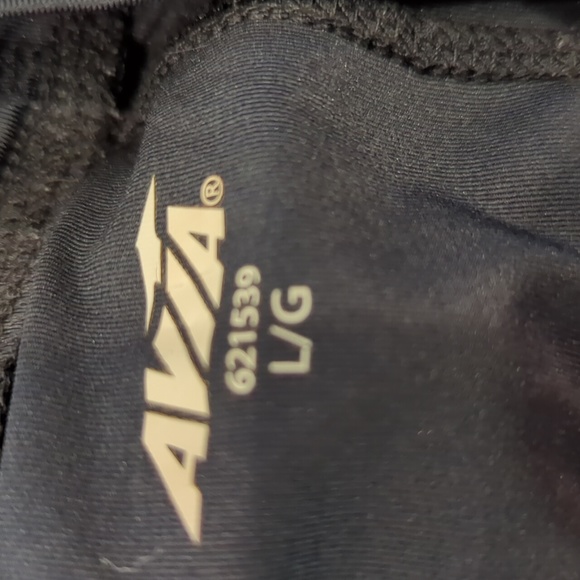 Avia running first long sleeve with mock turtleneck black white scroll pattern - Picture 9 of 10